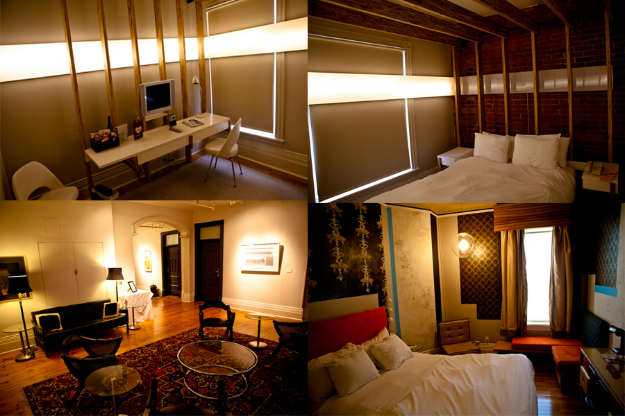Rooms at the Gladstone Hotel