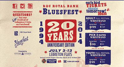 RBC Royal Bank Bluesfest 2014